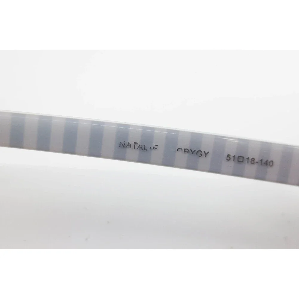 Kirkland Signature Natalie Grey Cat Eye Eyeglasses Frames 51-18-140 CRYGY